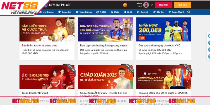 Chính Sách Ưu Đãi Net88 - Lợi Ích Dành Cho Người Chơi 1 Các chính sách ưu đãi tại Net88 được quan tâm hàng đầu
