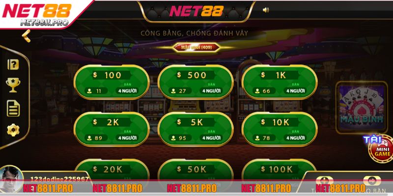Game Bài Net88 - Sân Chơi Cá Cược Đỉnh Cao Nhất 2025 2 Mậu binh là game được yêu thích nhất hiện nay
